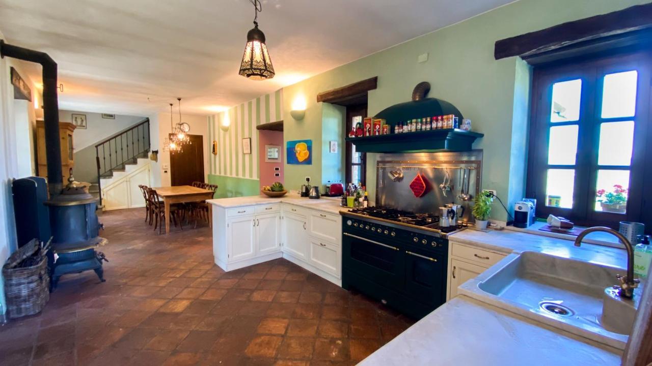 Vakantiehuis Casa Dolce Vista Monastero Bormida エクステリア 写真