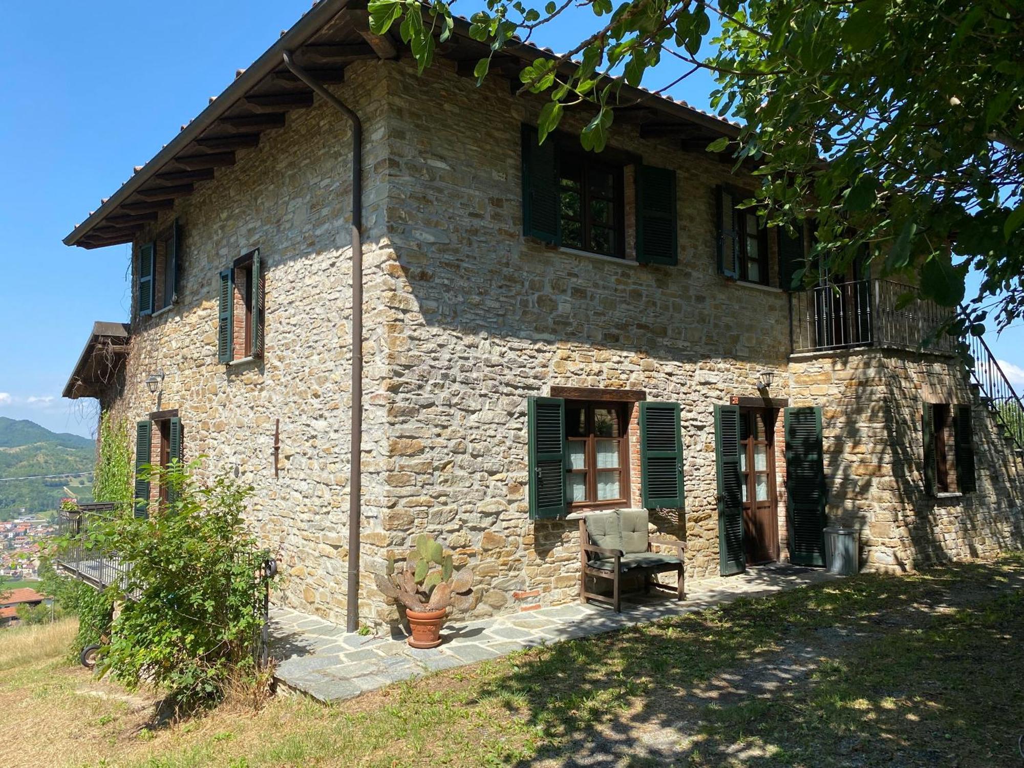 Vakantiehuis Casa Dolce Vista Monastero Bormida エクステリア 写真